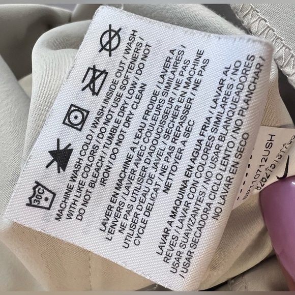 Nike Golf‎ Women's Dri-Fit 5" Shorts Size 4 Ivory With Pockets - Picture 5 of 9